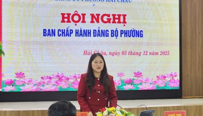 Hội nghị Ban Chấp hành Đảng bộ phường Hải Châu