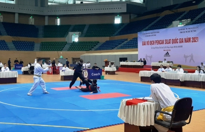Khai mạc Giải Vô địch Pencak Silat quốc gia năm 2021 Khai mạc Giải Vô địch Pencak Silat quốc gia năm 2021