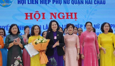 Ra mắt Hội Liên hiệp Phụ nữ 3 phường Hải Châu, Phước Ninh và Bình Thuận Ra mắt Hội Liên hiệp Phụ nữ 3 phường Hải Châu, Phước Ninh và Bình Thuận