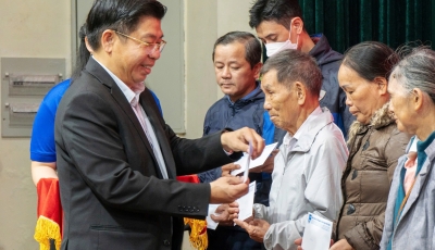 100 hộ khó khăn quận Hải Châu nhận quà xuân yêu thương 100 hộ khó khăn quận Hải Châu nhận quà xuân yêu thương