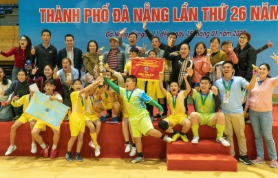 Đội bóng đá Hải Châu vô địch giải Nhi đồng Đà Nẵng năm 2025 Đội bóng đá Hải Châu vô địch giải Nhi đồng Đà Nẵng năm 2025