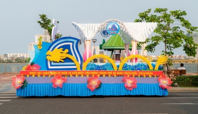 Xe hoa Hải Châu – Trái tim thành phố đạt giải nhất hội thi diễu hành Xe hoa Hải Châu – Trái tim thành phố đạt giải nhất hội thi diễu hành