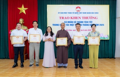 Uỷ ban MTTQ Việt Nam quận Hải Châu nỗ lực giúp người dân xóa nhà tạm, giảm nghèo Uỷ ban MTTQ Việt Nam quận Hải Châu nỗ lực giúp người dân xóa nhà tạm, giảm nghèo