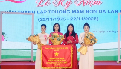 Trường Mầm non Dạ Lan Hương tròn 50 tuổi ươm mầm xanh Trường Mầm non Dạ Lan Hương tròn 50 tuổi ươm mầm xanh
