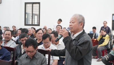 Đối thoại với Nhân dân phường Hải Châu trước kỳ họp HĐND lâm thời, nhiệm kỳ 2021-2026 Đối thoại với Nhân dân phường Hải Châu trước kỳ họp HĐND lâm thời, nhiệm kỳ 2021-2026