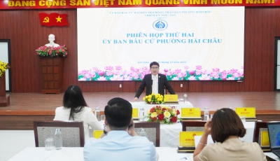 Uỷ ban bầu cử đại biểu HĐND phường Hải Châu họp phiên thứ 2 Uỷ ban bầu cử đại biểu HĐND phường Hải Châu họp phiên thứ 2