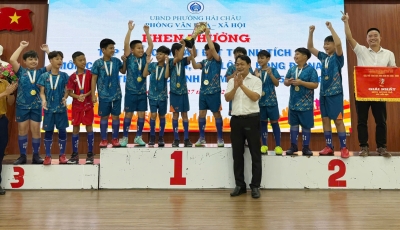 Tổng kết, trao giải thể thao học sinh phường Hải Châu năm học 2025-2026 Tổng kết, trao giải thể thao học sinh phường Hải Châu năm học 2025-2026