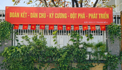 Các khu dân cư đồng loạt chỉnh trang, tạo diện mạo khang trang chào mừng Đại hội Đảng toàn quốc lần thứ XIV Các khu dân cư đồng loạt chỉnh trang, tạo diện mạo khang trang chào mừng Đại hội Đảng toàn quốc lần thứ XIV