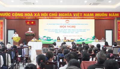 Phường Hải Châu tổ chức hội nghị tiếp xúc cử tri Phường Hải Châu tổ chức hội nghị tiếp xúc cử tri
